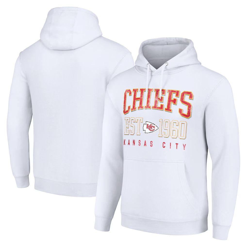 Men 2026 NFL Kansas City Chiefs White Hoodie hooded style 03->kansas city chiefs->NFL Jersey